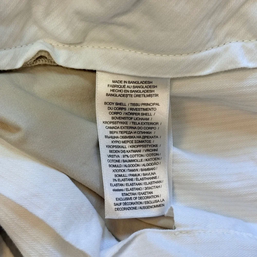Polo Ralph Lauren Chino Shorts Mens 40 Khaki Stretch‎ Classic Fit 9in Cotton